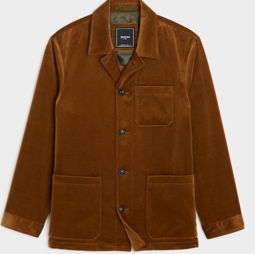 Todd Synder Italian Velvet Jacket